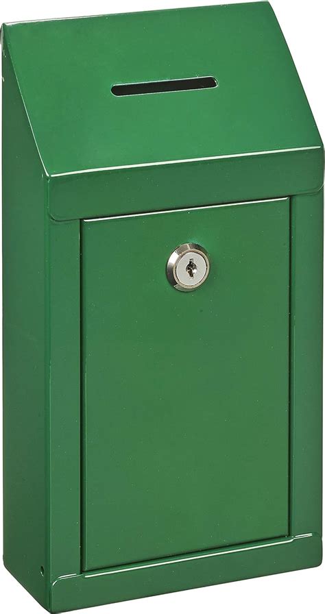 metal donation boxes with locks|wall mounted donation boxes.